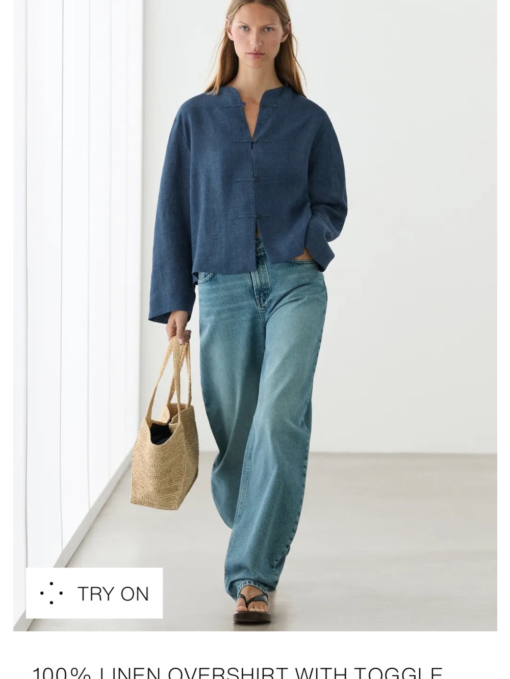 Massimon Dutti linen top